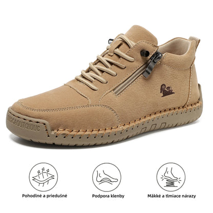 🔥 70% zľava | Prémiová ortopedická obuv, pravá koža | Poskytuje oporu klenby, zmierňuje bolesť a uľahčuje chôdzu | Vhodná pre mužov aj ženy.