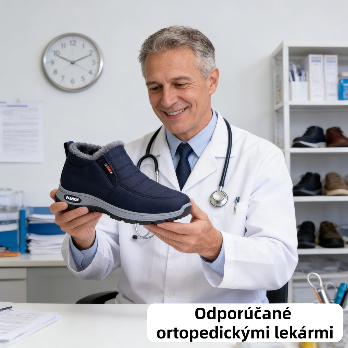 🎉Dnešná špeciálna ponuka: Zľava 70 % – Nenechajte si to ujsť! ⏰Ergonomická zimná ortopedická obuv na úľavu od bolesti chodidiel, kolien a chrbta – unisex