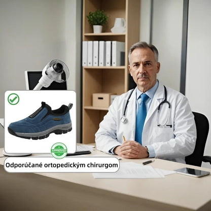 Posledný deň! 70% zľava! 🦌 Prémiové semišové topánky ✅ Ortopedická zdravotná obuv určená pre ľudí s problémami s nohami - zmierňuje bolesti chrbta, kĺbov a chodidiel.