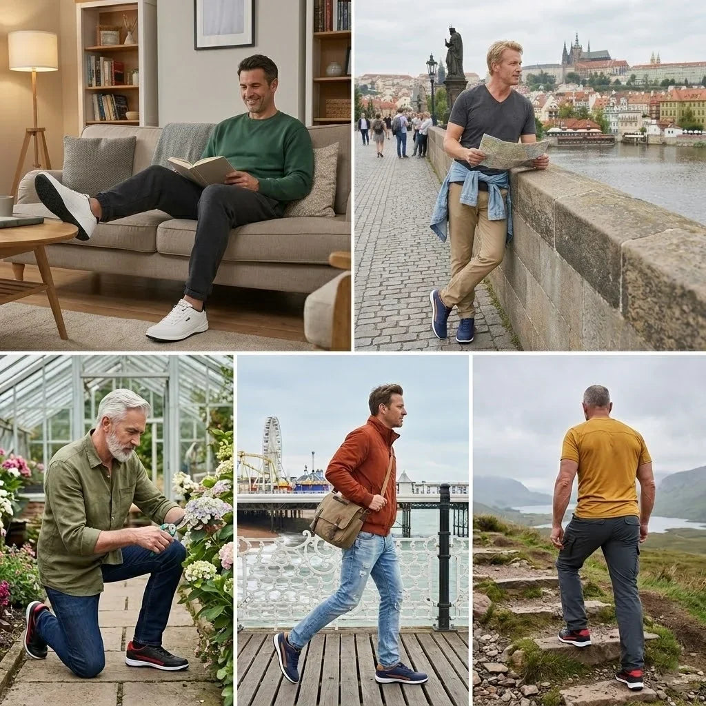 Posledný deň! Zľava 70%! ✅ Ortopedická zdravotná obuv navrhnutá špeciálne pre ľudí s problémami s nohami na zmiernenie bolesti chrbta, kĺbov a chodidiel.