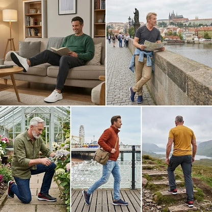 Posledný deň! Zľava 70%! ✅ Ortopedická zdravotná obuv navrhnutá špeciálne pre ľudí s problémami s nohami na zmiernenie bolesti chrbta, kĺbov a chodidiel.