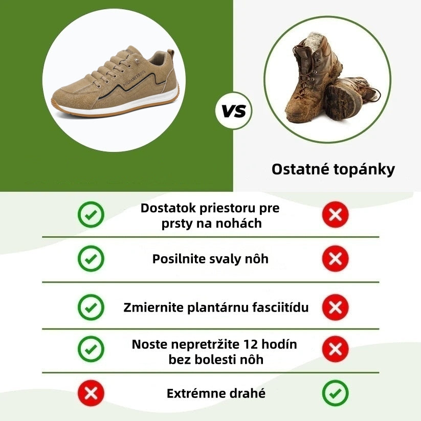Posledný deň! Zľava 70%! ✅ Ortopedická zdravotná obuv navrhnutá špeciálne pre ľudí s problémami s nohami na zmiernenie bolesti chrbta, kĺbov a chodidiel.