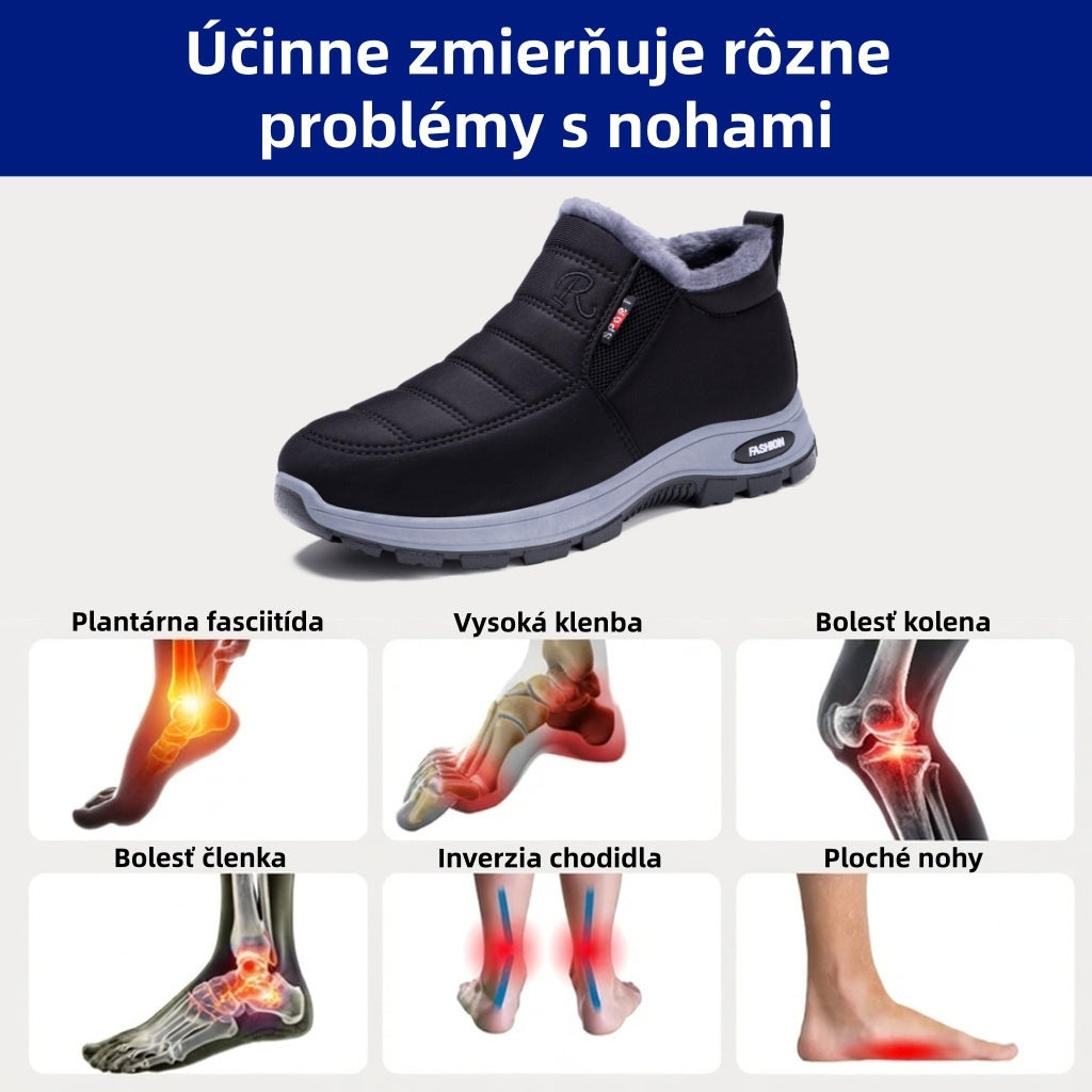 🎉Dnešná špeciálna ponuka: Zľava 70 % – Nenechajte si to ujsť! ⏰Ergonomická zimná ortopedická obuv na úľavu od bolesti chodidiel, kolien a chrbta – unisex