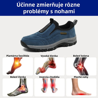 Posledný deň! 70% zľava! 🦌 Prémiové semišové topánky ✅ Ortopedická zdravotná obuv určená pre ľudí s problémami s nohami - zmierňuje bolesti chrbta, kĺbov a chodidiel.