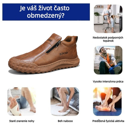 ⏰ Dnešná špeciálna ponuka: zľava 70 % – Nenechajte si to ujsť! 🐂 Ručne šité talianske kožené ortopedické topánky s podporou klenby ✅ Mäkké a pohodlné – vychutnajte si okamžité pohodlie.